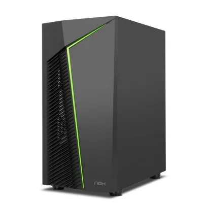 Nox Infinity Zeta ARGB M-ATX Cristal Templado USB 3.0 Negra Nox Infinity Zeta ARGB M-ATX Cristal Templado USB 3.0 Negra