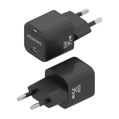 Aisens Cargador GaN 35W USB-C PD3.0 QC4.0 Negro Aisens Cargador GaN 35W USB-C PD3.0 QC4.0 Negro