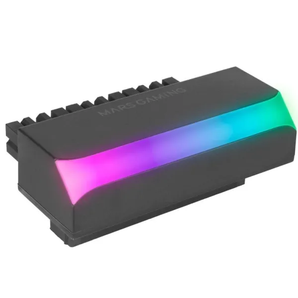 Mars Gaming MCA-L24 Adaptador ATX 24 Pin a 90° ARGB Negro 