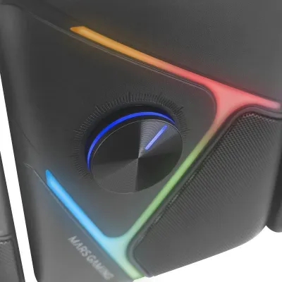 Mars Gaming MS-H21 Altavoces Gaming RGB 2.1 y Subwoofer 35W