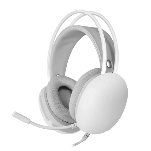 Mars Gaming MH-GLOW Auriculares Gaming 360 Full Chroma RGB Blanco 