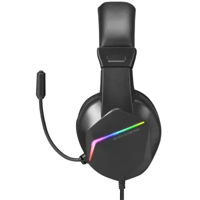 Mars Gaming MH122 Auriculares Gaming FRGB Negros