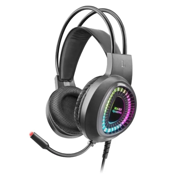 Mars Gaming MH220 Auriculares Gaming RGB Negros 