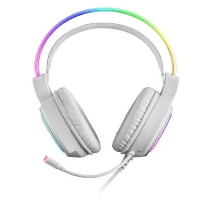 Mars Gaming MHRGBW Auriculares Gaming RGB Blancos