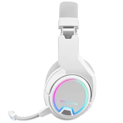 Mars Gaming MHW-100 Auriculares Gaming Inalámbricos Blancos