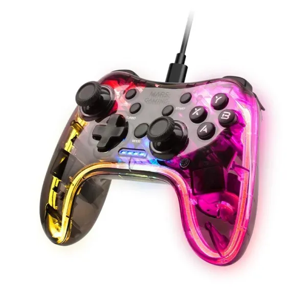 Mars Gaming MGP-C Gamepad Multiplataforma Neón