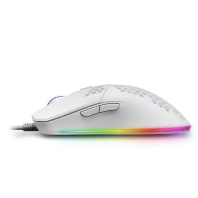 Mars Gaming MMAX Ratón Gaming RGB 12400DPI Blanco