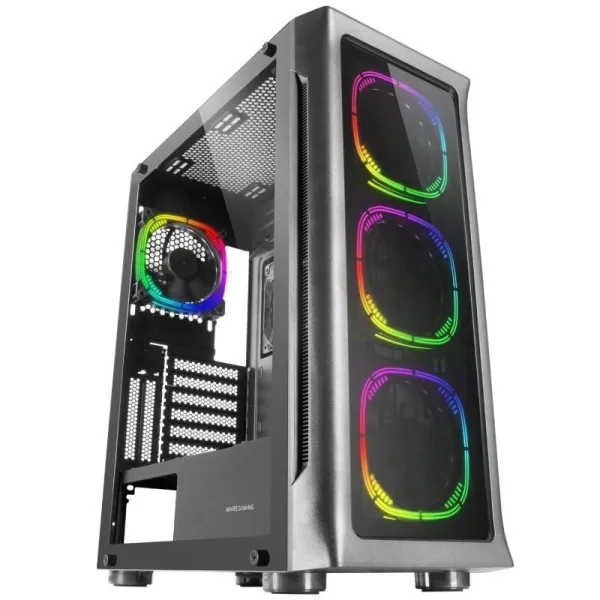 Mars Gaming MC-Neo ARGB Full Tower EATX Cristal Templado USB 3.2 Negra
