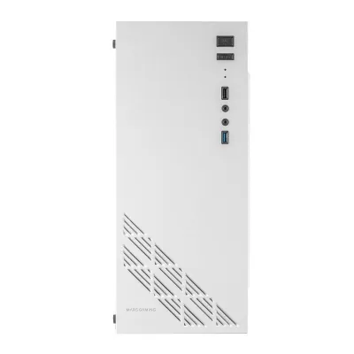 Mars Gaming MC100W FRGB Cristal Acrílico USB 3.0 Blanco