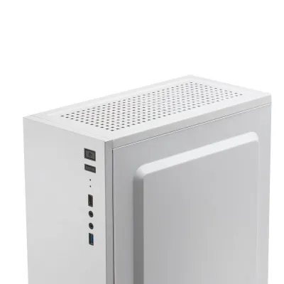 Mars Gaming MC100W FRGB Cristal Acrílico USB 3.0 Blanco