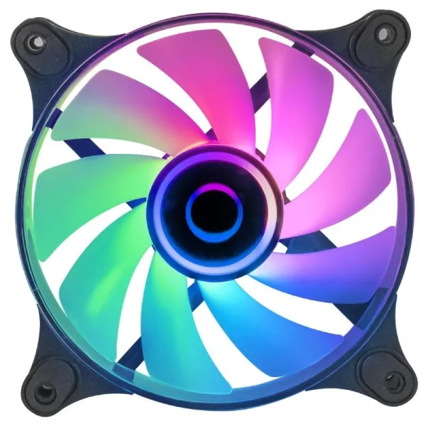 Mars Gaming MF-3D ARGB Ventilador 120mm Negro