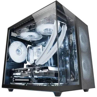 Mars Gaming MC-NOVAM Minitorre Cristal Templado USB-C Negra Mars Gaming MC-NOVAM Minitorre Cristal Templado USB-C Negra