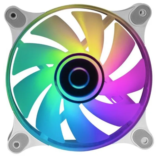 Mars Gaming MF-3D ARGB Ventilador 120mm Blanco