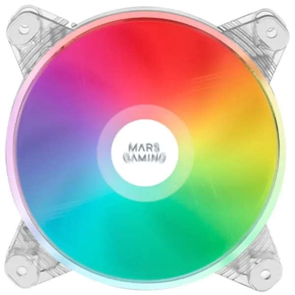 Mars Gaming MFD Ventilador RGB 120mm Transparente