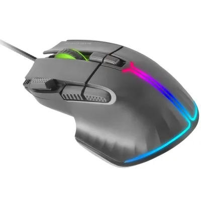 Mars Gaming MM-XT Ratón Gaming RGB Ergonómico con Reposa Pulgar