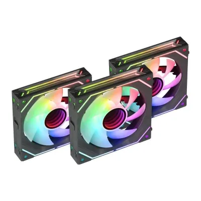 Mars Gaming MF-LINKFINITYKIT PWM ARGB 120mm Kit 3x Ventiladores