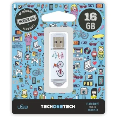 Tech One Tech Be Bike 16GB USB 2.0 Tech One Tech Be Bike 16GB USB 2.0