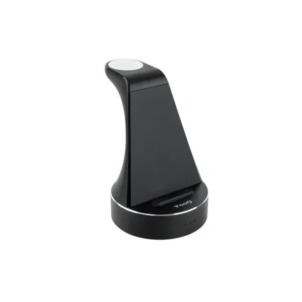 TooQ TQCD02W Base de Carga Inalámbrica para Apple Watch/iPhone/Smartphone 