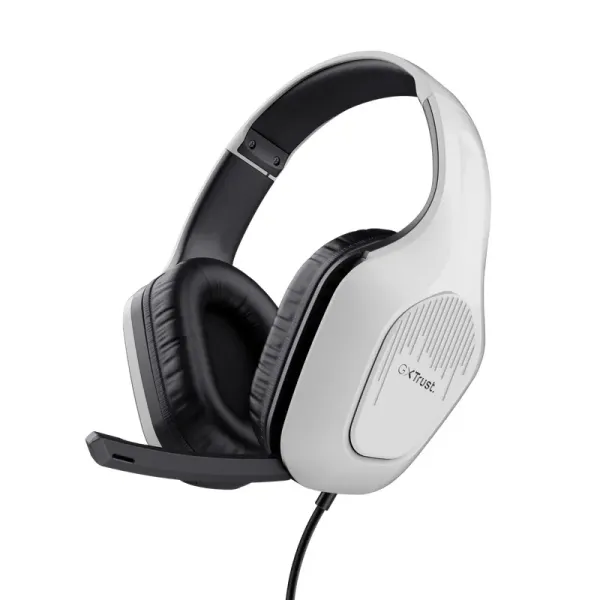 Trust GXT 415PS Zirox Auriculares Gaming Jack 3.5 para PC/PS4/PS5/Xbox Series Blancos 