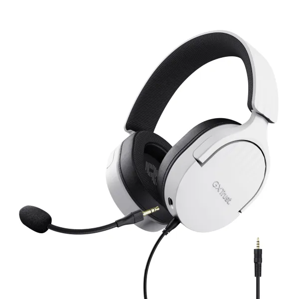 Trust GXT 489 FAYZO Auriculares Diadema Gaming USB Blancos 