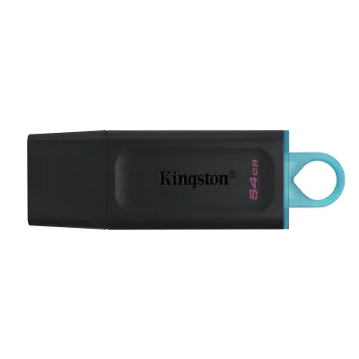 Kingston Data Traveler Exodia 64GB USB 3.2 Negro/Turquesa Kingston Data Traveler Exodia 64GB USB 3.2 Negro/Turquesa