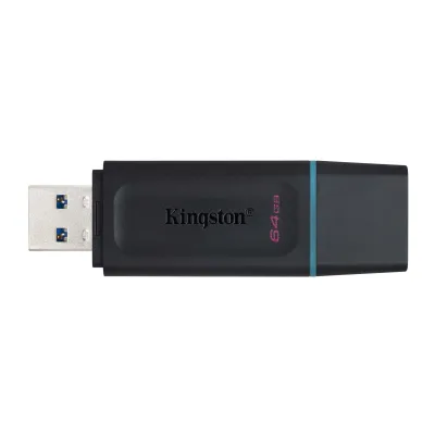 Kingston Data Traveler Exodia 64GB USB 3.2 Negro/Turquesa Kingston Data Traveler Exodia 64GB USB 3.2 Negro/Turquesa