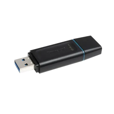 Kingston Data Traveler Exodia 64GB USB 3.2 Negro/Turquesa Kingston Data Traveler Exodia 64GB USB 3.2 Negro/Turquesa