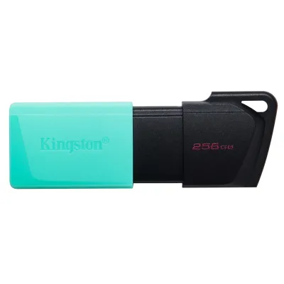 Kingston DataTraveler Exodia M 256GB USB 3.2 Gen1 Negro/Turquesa Kingston DataTraveler Exodia M 256GB USB 3.2 Gen1 Negro/Turquesa