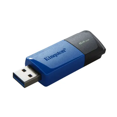 Kingston DataTraveler Exodia M 64GB USB 3.2 Gen1 Negro/Azul Kingston DataTraveler Exodia M 64GB USB 3.2 Gen1 Negro/Azul