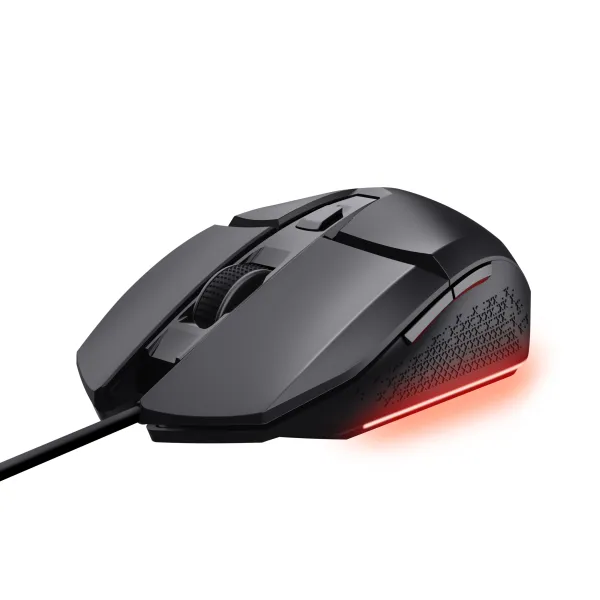 Trust GXT 109 Felox Ratón Gaming Iluminado USB 6400 DPI Negro