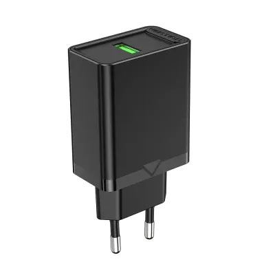 Vention FABB0-EU Cargador de Pared USB 18W Negro Vention FABB0-EU Cargador de Pared USB 18W Negro