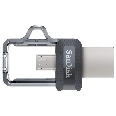 SanDisk Ultra Dual m3.0 128GB USB 3.0 Gris/Plata SanDisk Ultra Dual m3.0 128GB USB 3.0 Gris/Plata