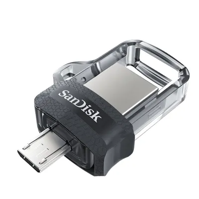 SanDisk Ultra Dual m3.0 128GB USB 3.0 Gris/Plata SanDisk Ultra Dual m3.0 128GB USB 3.0 Gris/Plata