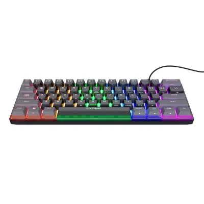 Trust GXT 867 Acira 60 Teclado Gaming Mecánico 60% RGB Switch