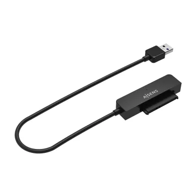 Adaptador para Discos Duros 2.5' Aisens ASE-25A03B/ USB Macho - Adaptador para Discos Duros 2.5' Aisens ASE-25A03B/ USB Macho -