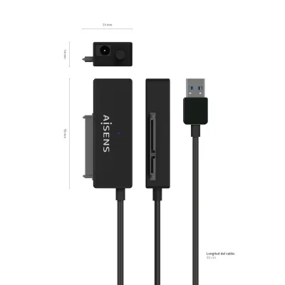 Aisens Adaptador para Discos Duros 2.5"/3.5" SATA a USB 3.0 con Aisens Adaptador para Discos Duros 2.5"/3.5" SATA a USB 3.0 con