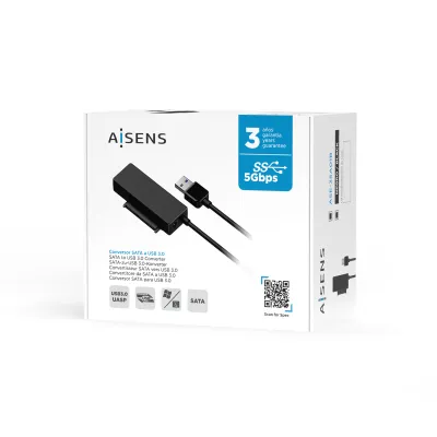 Aisens Adaptador para Discos Duros 2.5"/3.5" SATA a USB 3.0 con Aisens Adaptador para Discos Duros 2.5"/3.5" SATA a USB 3.0 con