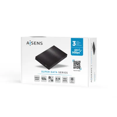 Aisens Carcasa Disco Duro 2.5" SATA USB 3.0 Negra Aisens Carcasa Disco Duro 2.5" SATA USB 3.0 Negra