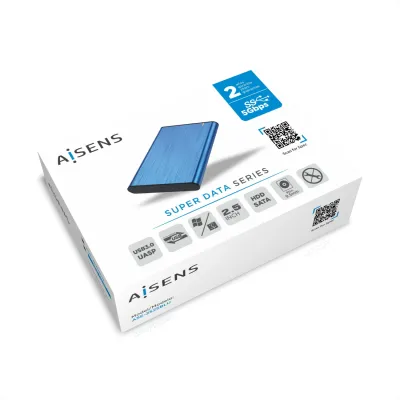 Aisens Caja Externa para Disco Duro 2.5" SATA USB 3.0 Azul Aisens Caja Externa para Disco Duro 2.5" SATA USB 3.0 Azul