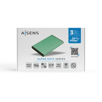 Aisens ASE-2525SGN Caja Externa para Disco Duro de 2.5" SATA Aisens ASE-2525SGN Caja Externa para Disco Duro de 2.5" SATA