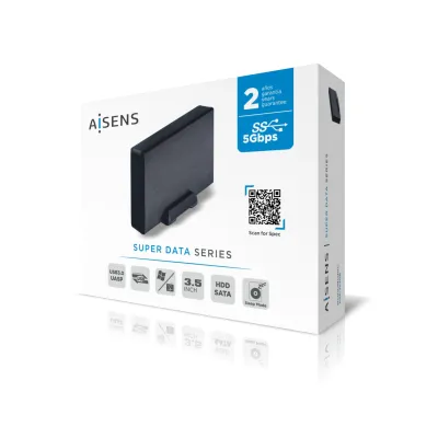 Aisens ASE-3530B Caja Externa 3.5" SATA3 USB 3.0 Negra Aisens ASE-3530B Caja Externa 3.5" SATA3 USB 3.0 Negra