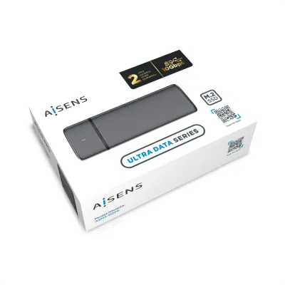 Aisens Ultra Data Caja Externa SSD M.2 PCIe/SATA a USB 3.2 Gris Aisens Ultra Data Caja Externa SSD M.2 PCIe/SATA a USB 3.2 Gris