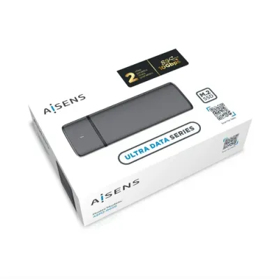 Aisens Ultra Data Caja Externa SSD M.2 PCIe/SATA a USB 3.2 Gris Aisens Ultra Data Caja Externa SSD M.2 PCIe/SATA a USB 3.2 Gris
