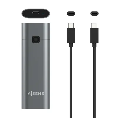 Aisens Carcasa Disco SSD M.2 NVMe USB 3.1 Gen2 Gris Aisens Carcasa Disco SSD M.2 NVMe USB 3.1 Gen2 Gris