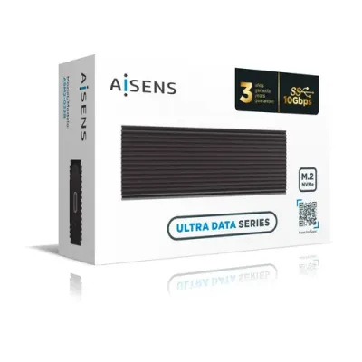 Aisens Carcasa SSD M.2 NVMe USB 3.2 Gen2 Negra Aisens Carcasa SSD M.2 NVMe USB 3.2 Gen2 Negra