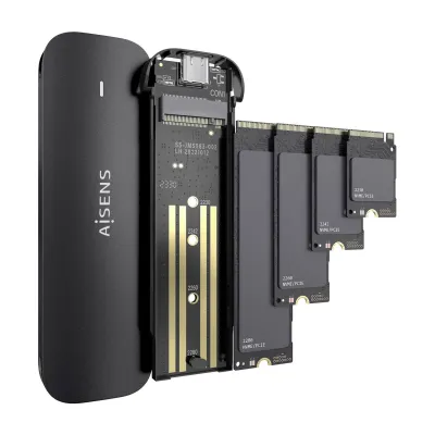 Aisens ASM2-024B Caja Externa serie ULTRA Slim Negro para SSD Aisens ASM2-024B Caja Externa serie ULTRA Slim Negro para SSD