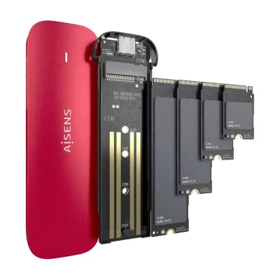 Aisens ASM2-027RED Caja Externa serie ULTRA Slim Rojo para SSD Aisens ASM2-027RED Caja Externa serie ULTRA Slim Rojo para SSD
