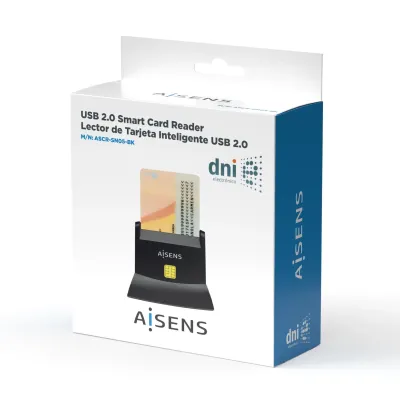 Aisens ASCR-SN05-BK Lector de DNIe Negro Aisens ASCR-SN05-BK Lector de DNIe Negro