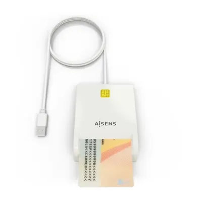 Aisens Lector De DNI Inteligente Blanco Aisens Lector De DNI Inteligente Blanco