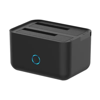 Aisens ASDS-D01B Docking Station Negro de Doble Bahia para Aisens ASDS-D01B Docking Station Negro de Doble Bahia para